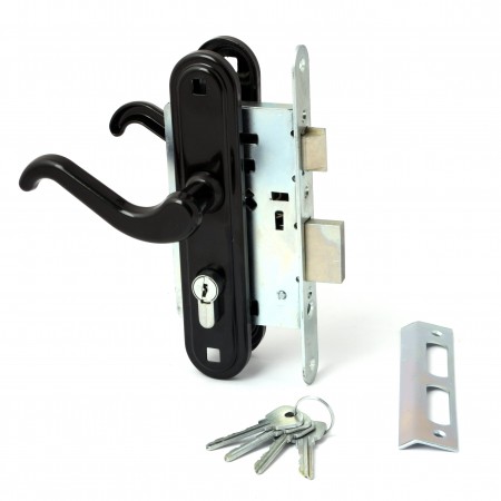 Замок врезной Зенит-ЗВ4-3.02 (черный)