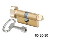 2201 60 30-30 KD OU-T BR цилиндровый профильный механизм треугольник Сервисный трехгранный фигурный ключ