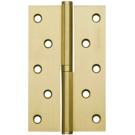 Петля съемная 613-5 125х75х2.5 GP Золото прав. Box