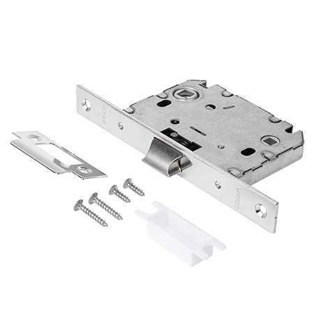 Защёлка врезная с фиксацией Apecs 5600-WC-CR