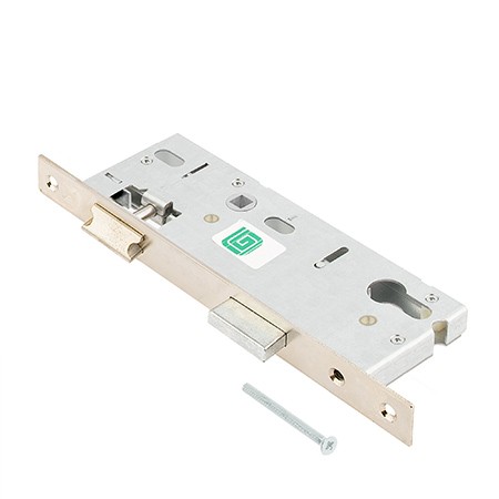 Замок врезной Гардиан "Profi" 45.11.24 (б/ц) с защелкой