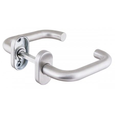 Ручка раздельная DSS-0203P/19 (нержавейка), квадрат 8x140 мм