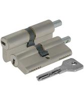 Цилиндр замка Cisa Asix 80 мм 40-40 никель ключ/вертушка'мастер-система'