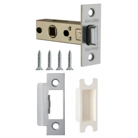 Защелка врезная LH 120-45-25 SN Матовый никель BOX /прям/