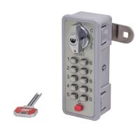 JIN TAY DL602BT Тайвань Кодовый механический мебельный замок Аварийный ключ