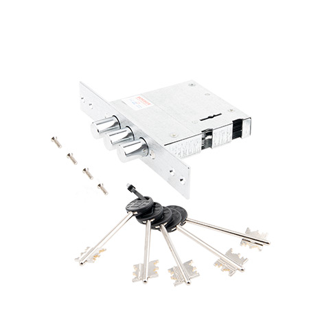 Замок врезной BORDER 87310-ЗВ8-8Г/15