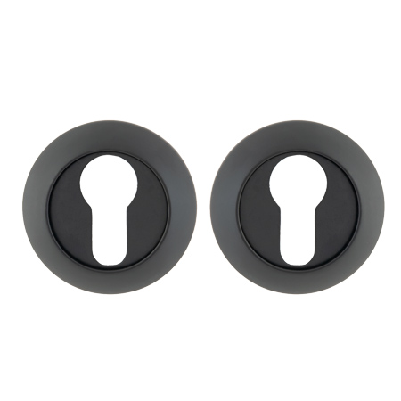 Накладки цилиндровые Apecs Megapolis DP-C-0802-BLM