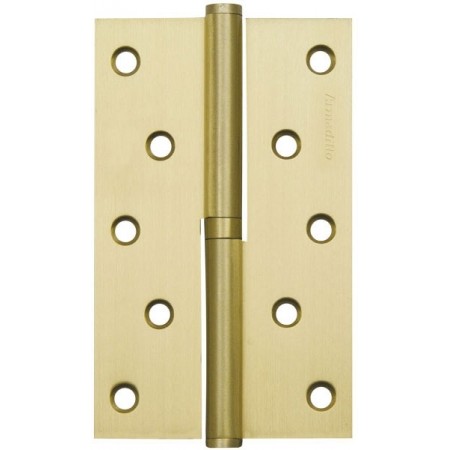 Петля съемная 613-5 125х75х2.5 SG Матовое золото лев. Box