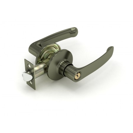 Ручка защелка  882 AB-E (бронза) кл/фик.