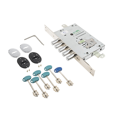 Замок врезной Mottura-52.J525 S-лев..(C+C5) MY KEY