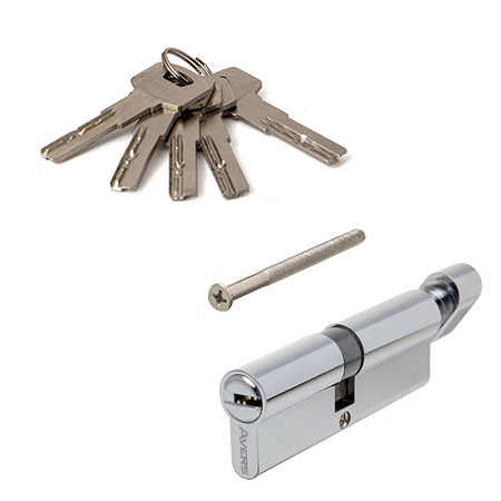 Цилиндровый механизм Avers ZM-90-C-CR (блистер)