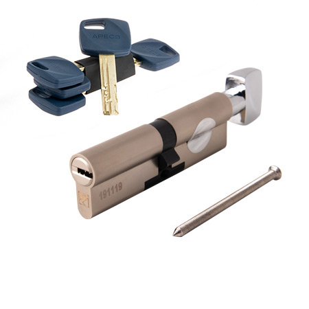 Цилиндровый механизм Apecs Premier XR-100-C15-NI