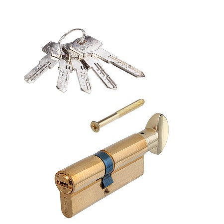 Цилиндровый механизм KALE KILIT 164BM-71(26+10+35C)-C-NP-5KEY-STB (Цвет BP) 164BM000169