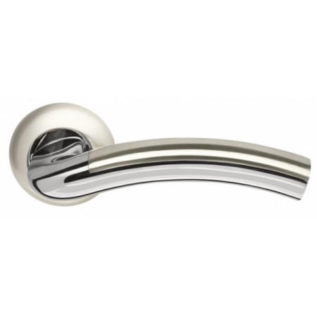 Ручка раздельная Libra LD27-1SN/CP-3 матовый никель/хром TECH (кв. 8х140)