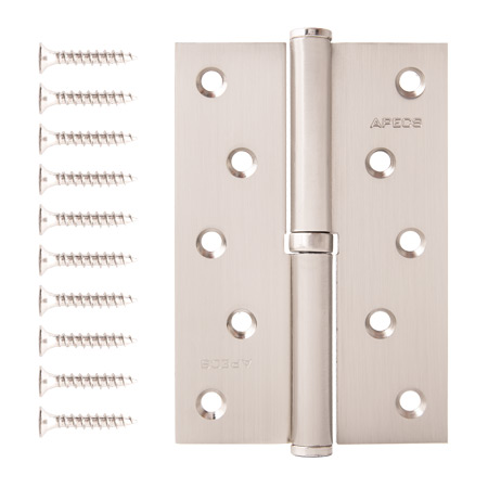 Петля врезная Apecs 120*80-B-Steel-NIS-R