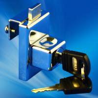 Замок мебельный на стеклянную дверь JinTay C820