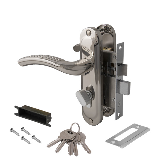 Замок врезной Avers 0827/60-C-NI