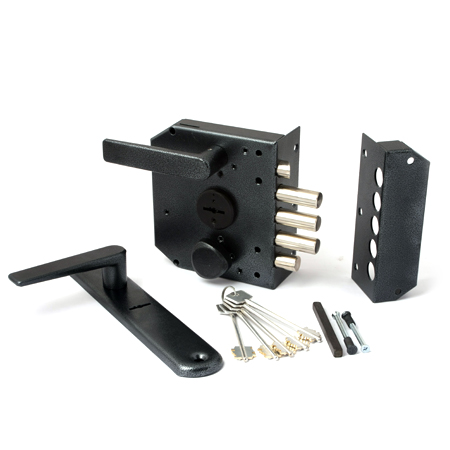 Замок накладной ЭТАЛОН-НРЗ (лев.) нар.