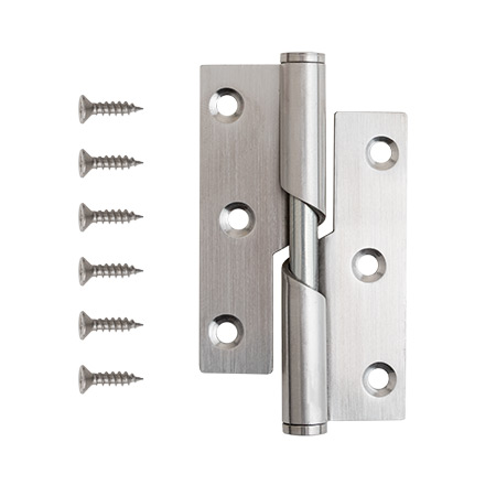 Петля врезная самозакрывающаяся Avers 76*51*1,5-INOX/201-L