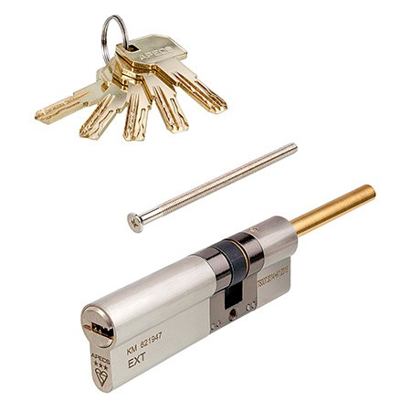 Цилиндровый механизм Apecs MP-100(35S/65)-S/65-NI