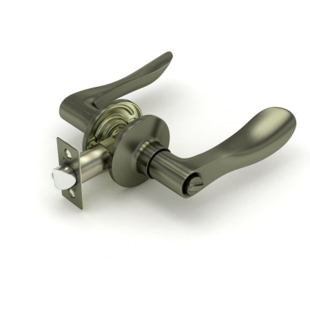 Ручка защелка  891 AB-B (бронза) фик.