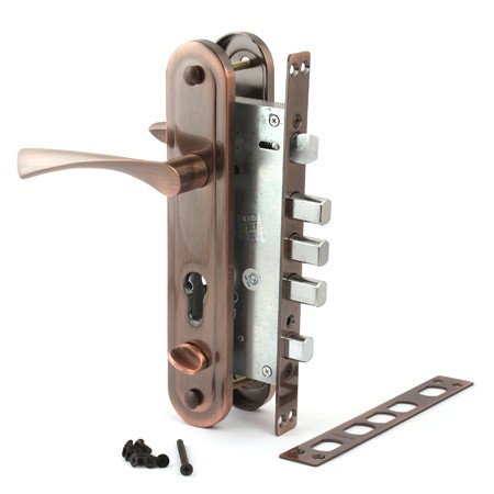 Замок врезной Apecs T-0523-C-AC-R