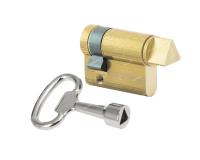 2201 45 35-10 H-OUT BR Односторонний евро-профильный цилиндровый механизм наружный треугольник Сервисный трехгранный фигурный ключ