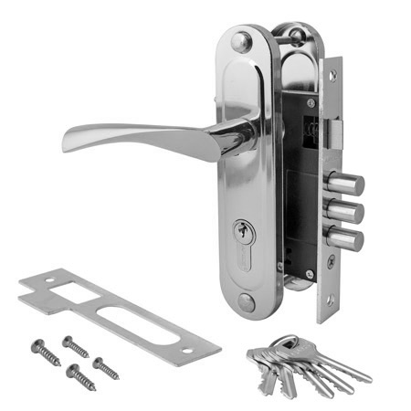 Замок врезной Apecs 1023/60-CR