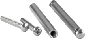 Стяжка М4х55 CP Хром с декоративной шляпкой 6,4 мм