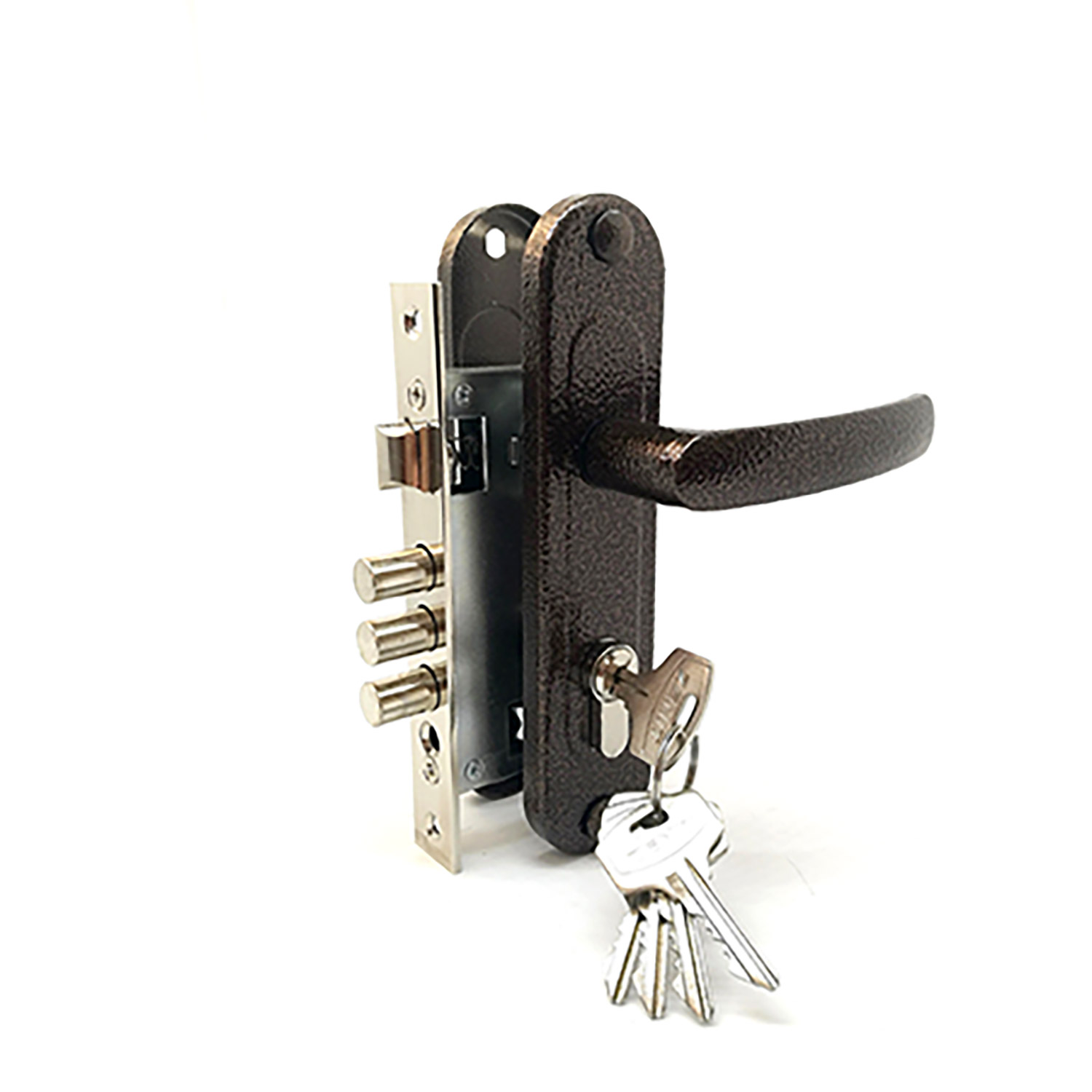 Замок врезной Зенит-ЗВ7-60.1-02 (медь)