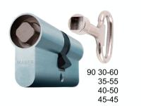 2201 90 45-45 DC INKV NI Евро профильный цилиндр замка ключ-ключ внутренний квадрат Ключ с квадратным сечением