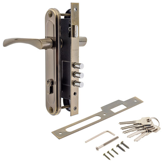 Замок врезной Avers 2223/70-AB