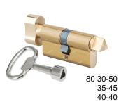 2201 80 40-40 KD OU-T BR цилиндровый профильный механизм треугольник Сервисный трехгранный фигурный ключ