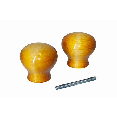 Ручка-кнопка ЙО-ЛИСТВЕННИЦА премиум