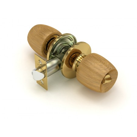 Ручка защелка  598 WR-B (груша) фик.