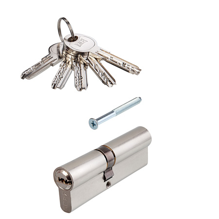 Цилиндровый механизм KALE KILIT 164SN-90(35+10+45)-NI-5KEY-STB 164SN000098