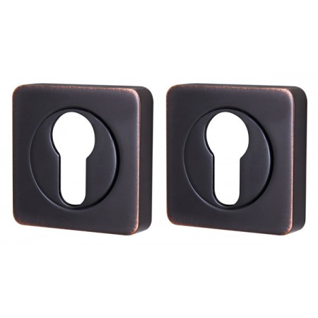 Накладка CYLINDER ET/SQ-21ABL-18 Темная медь 2шт.