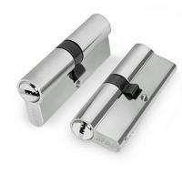 Цилиндровый механизм FUARO-D500 60 (30-30) ключ/ключ никель Система ключей: 'КА' под один ключ