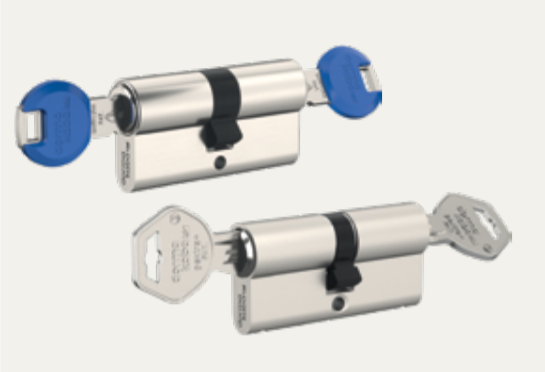 Гостиничный ключ, цилиндровый механизм с функции антипаника