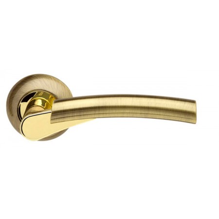 Ручка раздельная Vega LD21-1AB/GP-7 бронза/золото