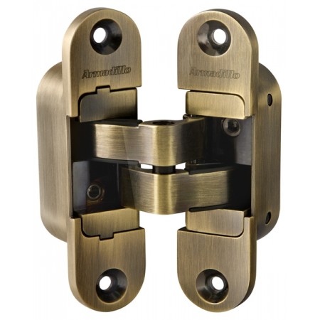 Петля скрытой установки с 3D-регулировкой Architect 3D-ACH 60 AB Бронза лев. 60 кг
