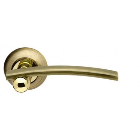 Ручка раздельная Mercury LD22-1AB/GP-7 бронза/золото