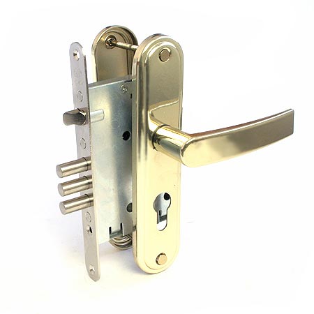 Замок врезной 78926-ЗВ4-31/55 (золото)