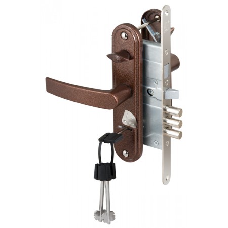 Замок врезной ЗВ9-8.З/13 (КЛП2-88).ЗП.РФ46П-002.Ш.У3 /88010/