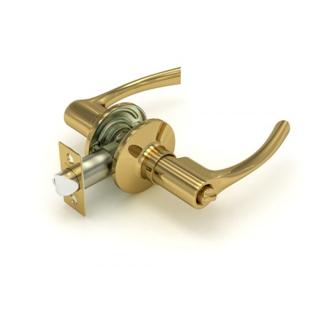 Ручка защелка  829 PB-B (золото) фик.