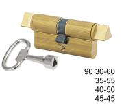 2201 90 45-45 DC OU-T BR цилиндровый профильный механизм треугольник-треугольник Сервисный трехгранный фигурный ключ