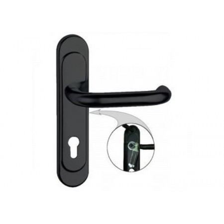 Ручка на планке Р85-5858У-Чш  /00351/