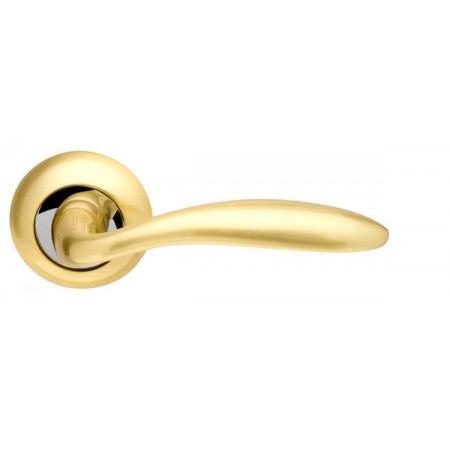 Ручка раздельная Virgo LD57-1SG/CP-1 матовое золото/хром