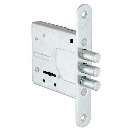 Замок врезной ЗВ8-4С/13 (3 риг) планка /76600/