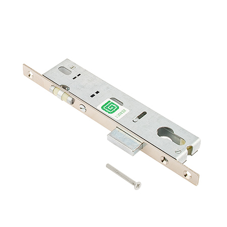 Замок врезной Гардиан "Profi" 25.11Р.16 (б/ц) с роликом